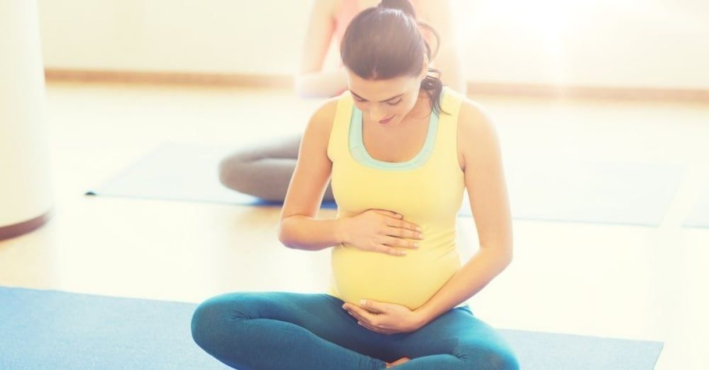 7 month pregnancy yoga for normal delivery in hindi